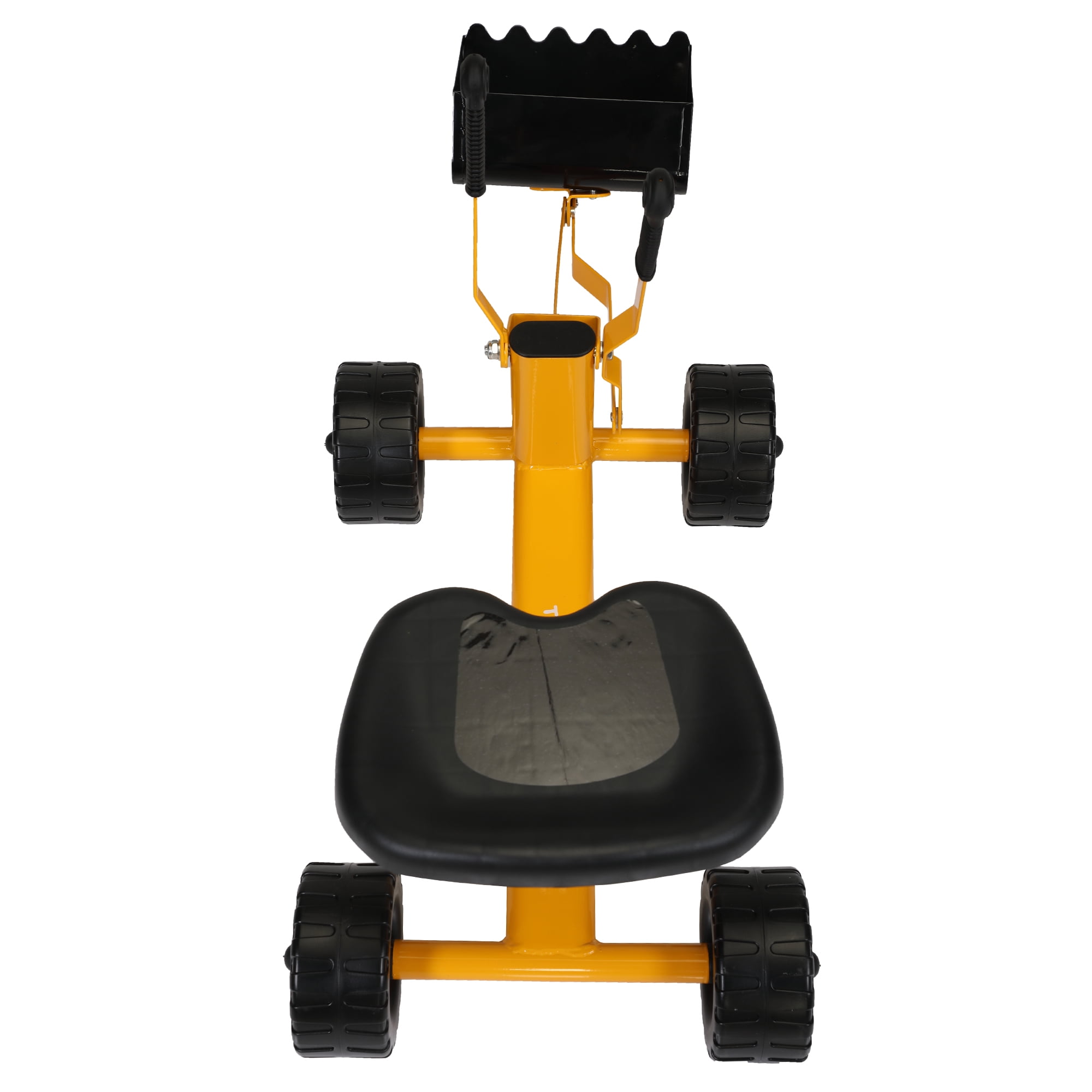 Kepooman Kids Ride on Excavator with 4 Wheels, Child' s Sandbox Excavator Toy for Sand, Dirt and Snow, Outdoor Play, Yellow Kepooman Kids Ride on Excavator with 4 Wheels, Child' s Sandbox Excavator Toy for Sand, Dirt and Snow, Outdoor Play, Yellow
