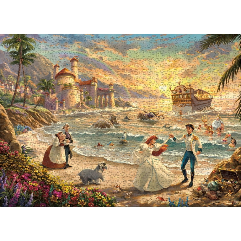 Ceaco 1000 Piece The Little Mermaid Celebration of Love