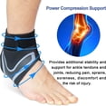 thumbnail image 3 of 1 Pair Ankle Support Breathable Compression Ankle Brace , Elastic Sprain Foot Warp For Sports Protect, 3 of 5