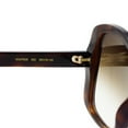 thumbnail image 4 of GUCCI GG0762S-002-56  Sunglasses Size 56mm 145mm 18mm havana Women NEW, 4 of 5