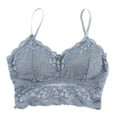 thumbnail image 1 of Aayomet Bras for Women Wire Comfort Sleep Bra Plus Size Workout Activity Bras With Non Removable Pads Shaping (Blue, One Size), 1 of 4