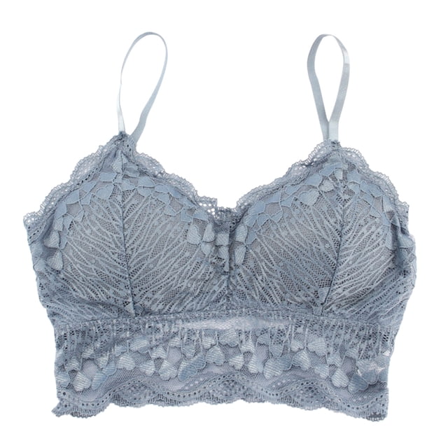 Aayomet Bras for Women Wire Comfort Sleep Bra Plus Size Workout Activity Bras With Non Removable Pads Shaping (Blue, One Size)