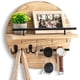 thumbnail image 1 of Portallaves de Pared Decorativo con Repisa y Ganchos Dreampossible, 1 of 7