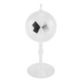 thumbnail image 1 of 20.5cm Glass Solar Powered Crookes Radiometer Light Mill/Educational Teaching Study Tool/Office, 1 of 5