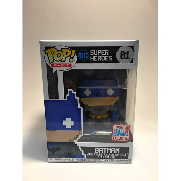 Pop Funko 8-Bit #01 DC Heroes Batman (2017) Fall Convention Exclusive Funko