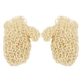 thumbnail image 2 of Natural Sisal Double Sided Exfoliating Shower Mitt Reusable Bath Sponge Gloves for Gentle Skin Scrub and Smooth Body Care, 2 of 5