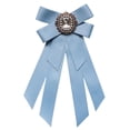 thumbnail image 2 of Corbata de lazo para mujer Yinane azul, 2 of 8