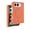 Orange, variant on Lunvic Case for Apple iPhone Duo, Translucent Matte Magnetic Phone Cover with Folding Hinge Protection, Shock-Absorbing TPU Bumper Hard PC Back, Darkblue