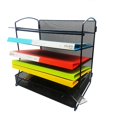 thumbnail image 4 of Lishi Pallet File Manager - Wall Mounted Document Tray, Office and Home Storage Shelf (Black), 4 of 5