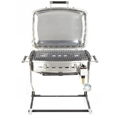 Outdoors Unlimited RVAD650 Stainless Steel RV LP Sidekick (Best Portable Gas Grill For Rv)