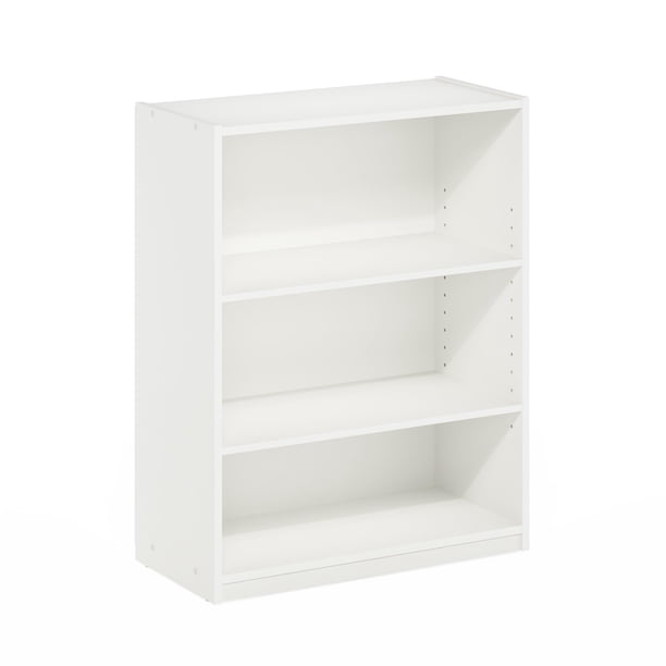 Librería Furinno Gehry, estantería ajustable de 3 niveles