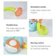 thumbnail image 3 of Cabezal De Ducha De Baño Para Bebé, Juguete Eléctrico Con Forma De Elefante, Juguete De Pulverización De Agua Para Bañera, Regalos De Cumpleaños Para Bebés Y Niños Moyic BA001410-00, 3 of 6
