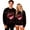 Valentines Day Sweatshirt-A19 Black, variant on Mifsaly Valentine's Day Couple Matching Weatshirts Hearts Print Long Sleeve Shirts Oversized Cotton Tshirts Wife Girlfriend Gifts Hoodie Funny Festival Unisex Clothes