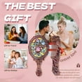 thumbnail image 5 of RAGUPEL Hand Mirrors with Handle,Oval Mirror Face 5.3"*2.7"*0.8" Hand Held Mirrors with Handle,Rose Carving Hand Mirrors with Handle,Style3, 5 of 7