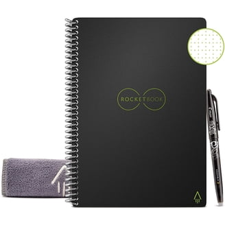 Rocketbook Fusion Digital Reusable Notebook - Black - Letter Size