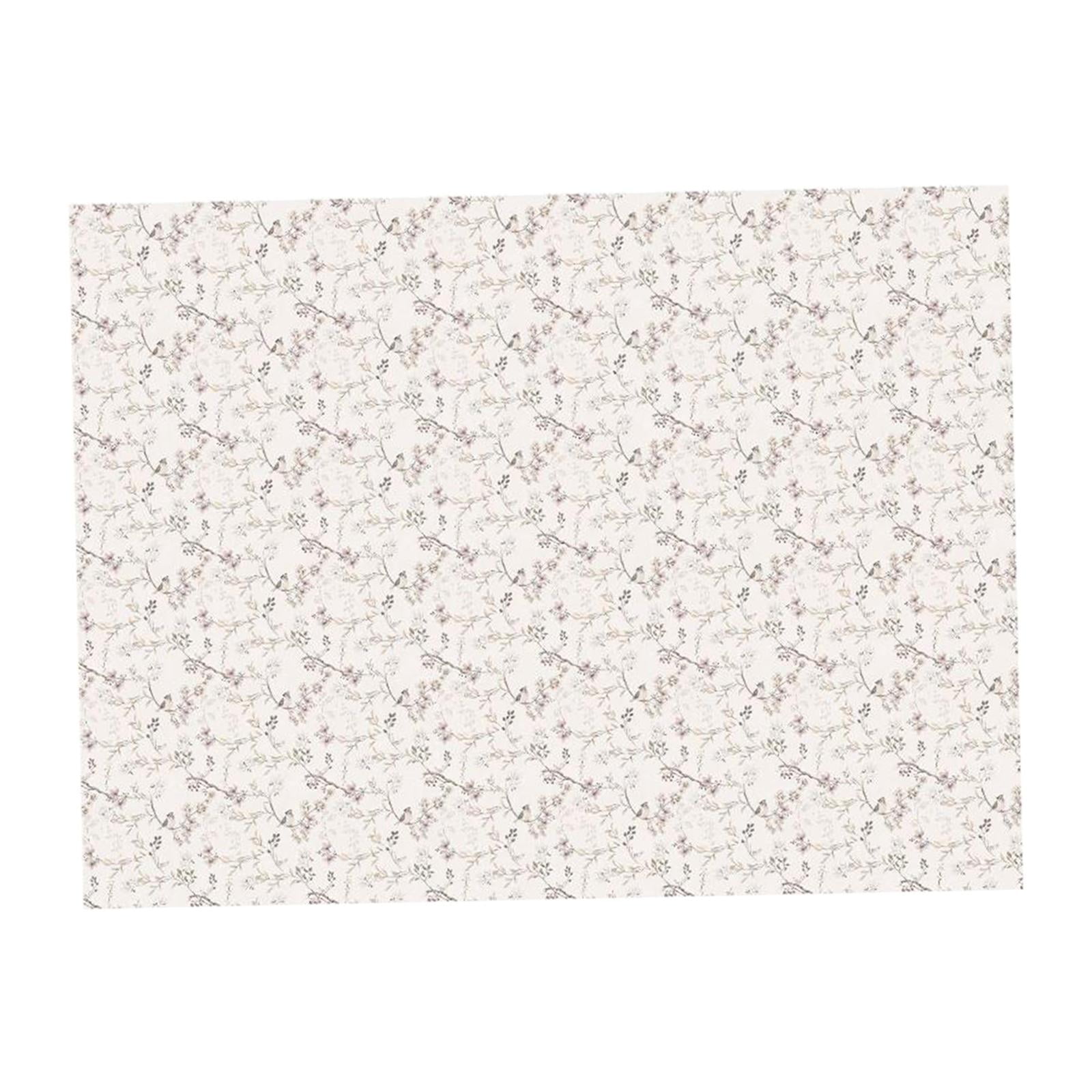 Dollshouse Wall Paper Dollhouse Floorboards Flooring Paper Sheet Wall