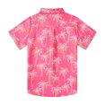 thumbnail image 4 of Boys Short Sleeve Printed Shirt, Casual Button Down Collared Top for School 3-13 Years, 4 of 4
