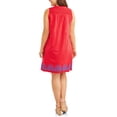 thumbnail image 2 of Women's Plus Sleeveless Knit Dress with Hem Detail, 2 of 2