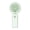 Green, variant on Tibvox Folding Rechargeable Desk Fan Portable Handheld Folding Cooling Fan Outdoor Light Weight Coolers Tool Enduring