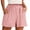 Pink, variant on Linen Shorts for Women, Audhol Women's Summer Linen High Waisted Casual Thin Wide Leg Shorts Shorts for Women Black L