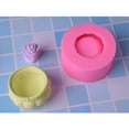 thumbnail image 4 of Fondant Mold Non-toxic Chocolate Mold Flower Pot Mold Epoxy Mold for DIY, 4 of 10