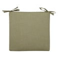 thumbnail image 2 of Dining Chair Cushions Square Strap Garden Chair Pads Seat Cushion, 15x15 Inch Outdoor Seat Cushions for Kitchen Chairs, Bistro, Patio, Dining Chairs – Foam Padding, Non-Slip Ties, Sage Green, 2 of 9