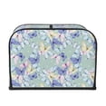 thumbnail image 2 of Daiia Colorful Butterfly Pattern 4 slice Toaster Cover, Toaster Appliance Dust-proof Cover For Kitchen Small Appliance Dust Cover and Fingerprint Protection, 2 of 7