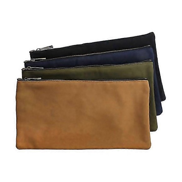 For Canvas Tool Pouch Bags Zipper Small Multipurpose Organizer Pouch