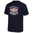 thumbnail image 2 of Men's Profile  Navy Texas Rangers Big & Tall Americana T-Shirt, 2 of 3