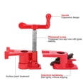 thumbnail image 4 of Woodworking Clamp, Wide Application Durable Cast Iron Pipe Clamp, Clamping for Woodworking, 4 of 8
