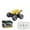 (Yellow), variant on Wizlet Dinosaur Remote Control Car, Mini Remote Control Truck with 360° Spins, 2.4GHz Rc Car with Lights and Rechargeable Batteries, Metal Body Monster Truck Toys,Christmas& Birthday Gifts (Yellow)