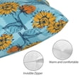 thumbnail image 3 of Kdxio Cotton Pillow Cases 16"x24" Pillowcases,Soft and Breathable Bedroom Pillow Cases-Sunflowers, 3 of 8