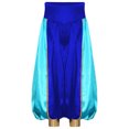 thumbnail image 5 of inhzoy Boys Arabian Prince Kids Satin Trousers Party Bell Bottoms Outfit Sky Blue 16, 5 of 5