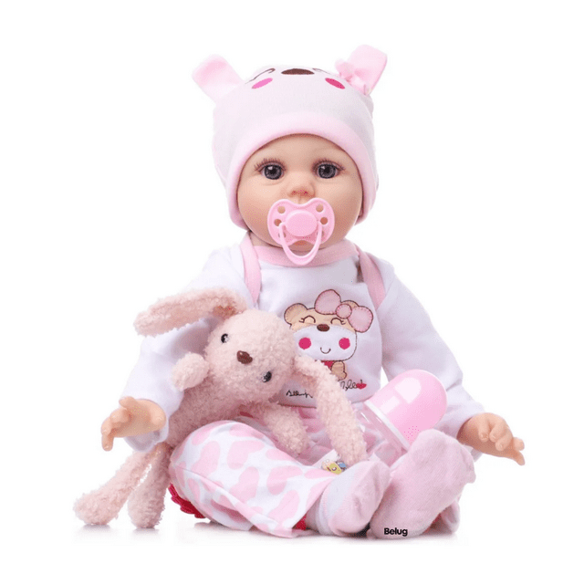 Muñeca Reborn 55cm 7PZ Belug Colores