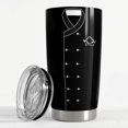 thumbnail image 3 of Gifts for Women Men Chef Tumbler 20oz Chef Stainless Steel Insulated Tumblers Coffee Travel Mug Cup Chefs Gifts for Birthday Christmas Cook Lovers Gift, 3 of 7