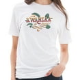 thumbnail image 3 of Plus Size Kwanzaa is Here Graphic Design Ring Spun Combed Cotton Short Sleeve Deluxe Jersey T-Shirt - White 2XL, 3 of 4