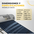 thumbnail image 4 of CALENTADOR SOLAR DE GRAVEDAD 12 TUBOS 150 LTS, 4 of 4