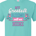 thumbnail image 4 of Inktastic My Greatest Blessings Call Me Mimi with Flowers T-Shirt, 4 of 5