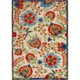thumbnail image 1 of 6 x 9 ft. Multi Color Mediterra Indoor & Outdoor Area Rug, 1 of 1