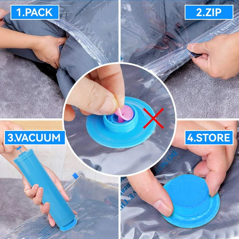 WEPSEN Vacuum Storage Bags, 20-Pack Assorted Sizes photo 8