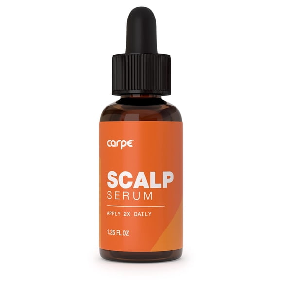 Carpe Serum - Aceite para cuero cabelludo sudoroso con aceite de argán y raíz de jengibre 1.25 Fl Oz Blanco Unisex Adulto