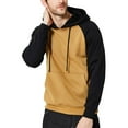 thumbnail image 1 of Mens Casual Zipper Hoodie Splicing Large Size Sweater, 1 of 6