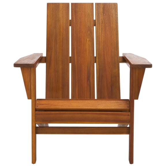 Safavieh Alton Outdoor Wood Adirondack Chair, Teak
