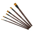 thumbnail image 2 of Make Up Brushes, Professional 6Pcs Multifunction Paint Brush Set  For Body Painting For Oil Painting, 2 of 8
