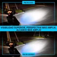 thumbnail image 2 of Faros Led Para Moto H4 9003 Hb2 Ojos De Angel 12v-80v 60w, 2 of 8