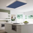 thumbnail image 3 of Navy Blue Magnetic Fluorescent Light Covers for Ceiling Lights 2 x 4 Feet, Modern Pure Navy Blue Office Classroom Kitchen Drop Ceiling Light Covers Lighting Filters Shade Panel 2 Packs, 3 of 9