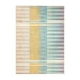 thumbnail image 5 of My Magic Carpet 5x7' Machine Washable Non-Slip Dining Living Room Area Rug, Flux Striped Multicolor, 5 of 5