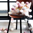 thumbnail image 3 of Balls LED Strings Lights Lamp Indoor Home Wedding Birthday Party Bedroom Decor, 3 of 8