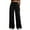 Black, variant on Womens Sweat Pants, Women's Wide Leg Sweatpants Double Waisted Baggy Pants with Pockets Tall Sweatpants for Women Beige L