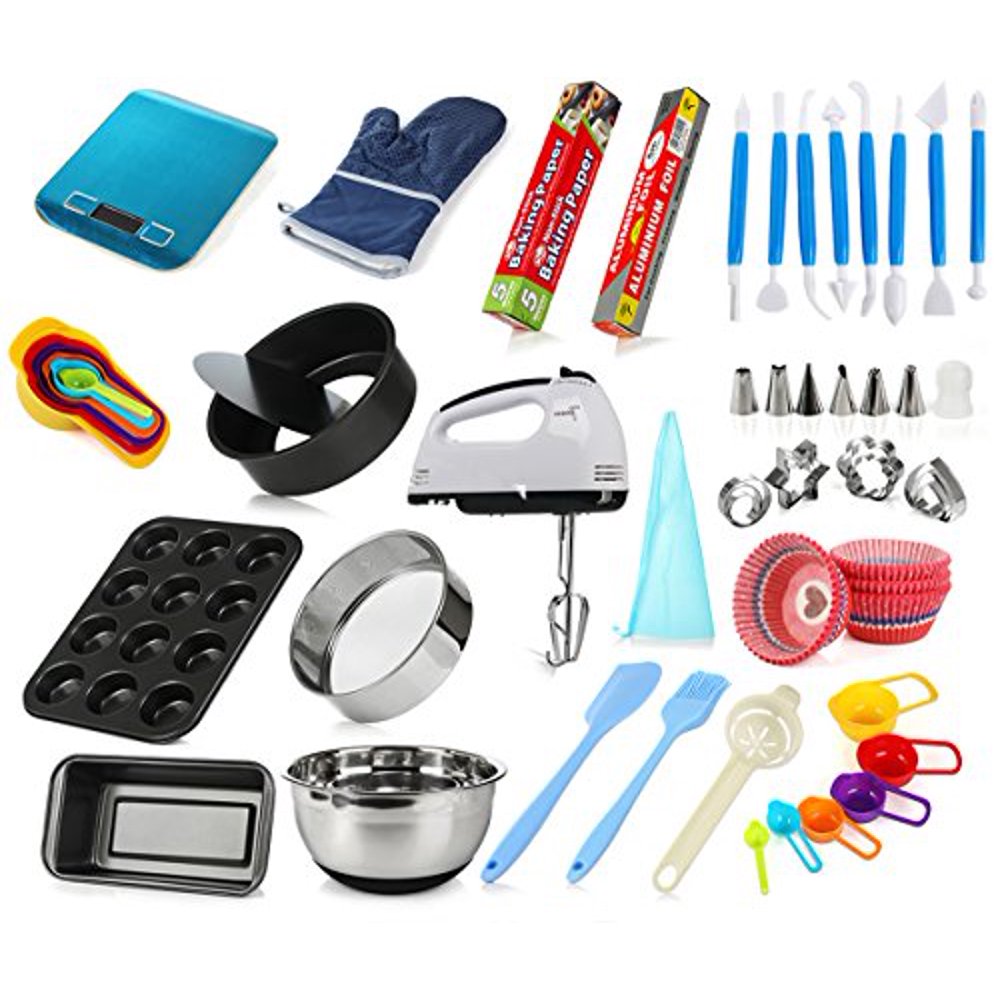 Complete Cake Baking Set Tools for Teenagers and Adult Beginners